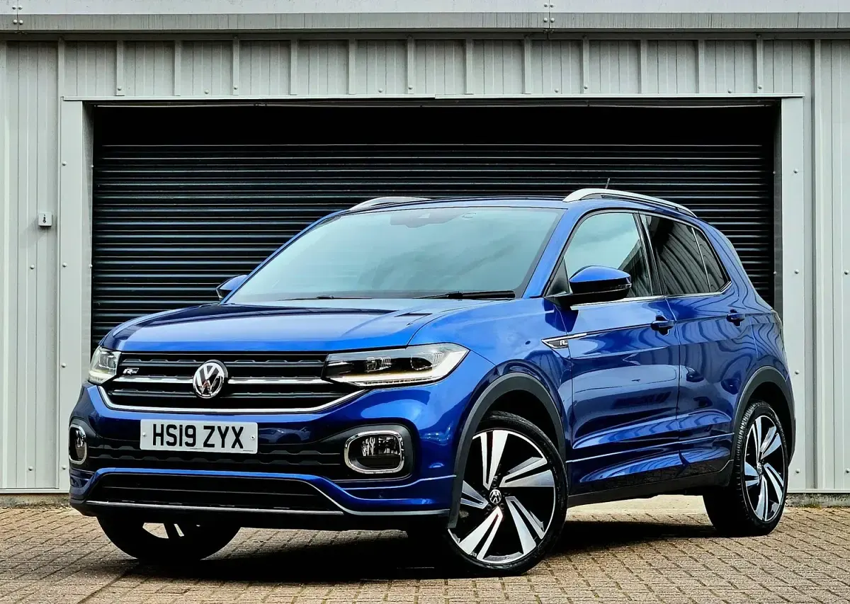 Used VW T-Cross R-line 2019 Blue SUV