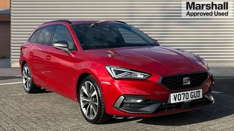 Red Used 2020 Seat Leon ST FR First Edition Estate | £14,019 (Good price) - Image 1/4