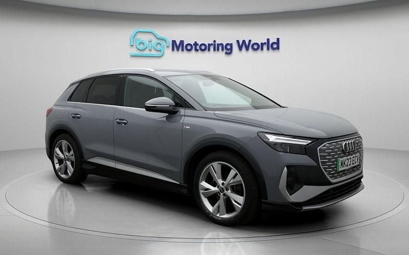 Used Audi Q4 e-tron S-Line 125 kW (170 HP) 2022 Grey SUV