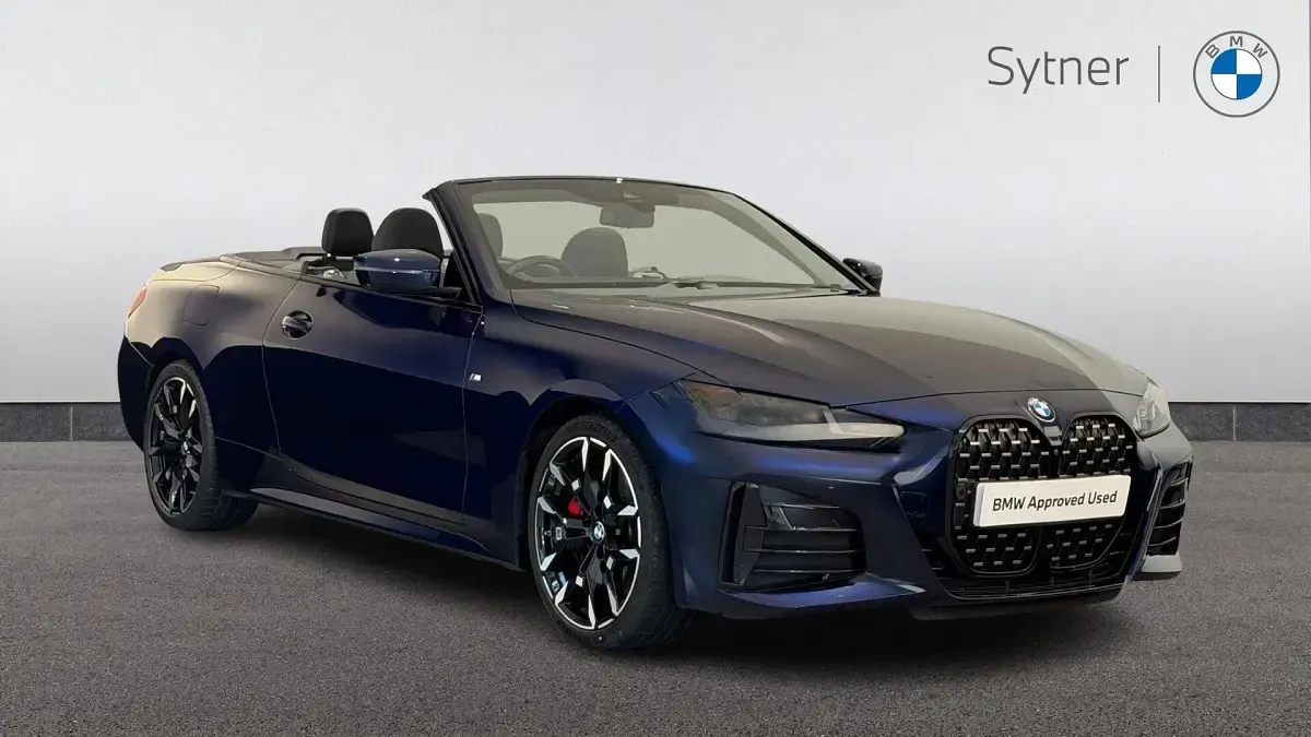 Used BMW 420 M Sport 181 HP (133 kW) 2025 Blue Cabriolet