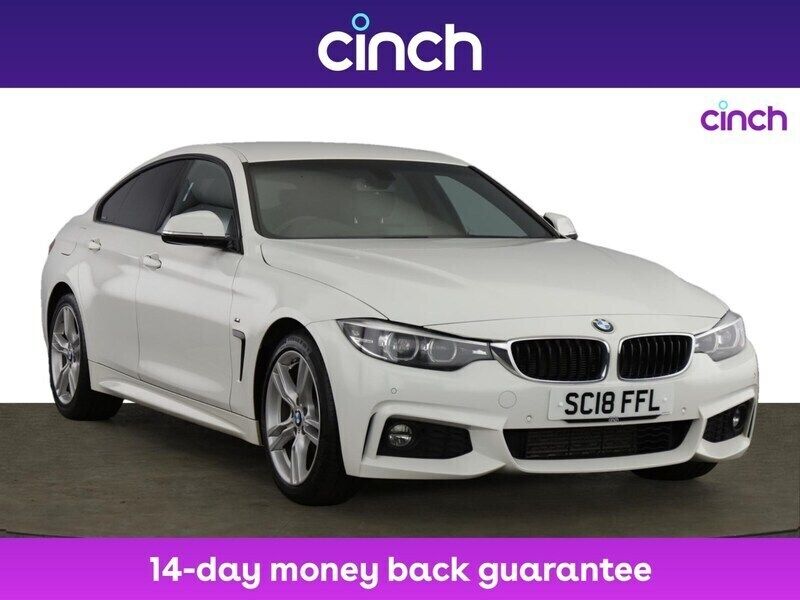 White Used 2018 BMW 430 M Sport Coupe | £14,919 (Fair price) - Image 1/3