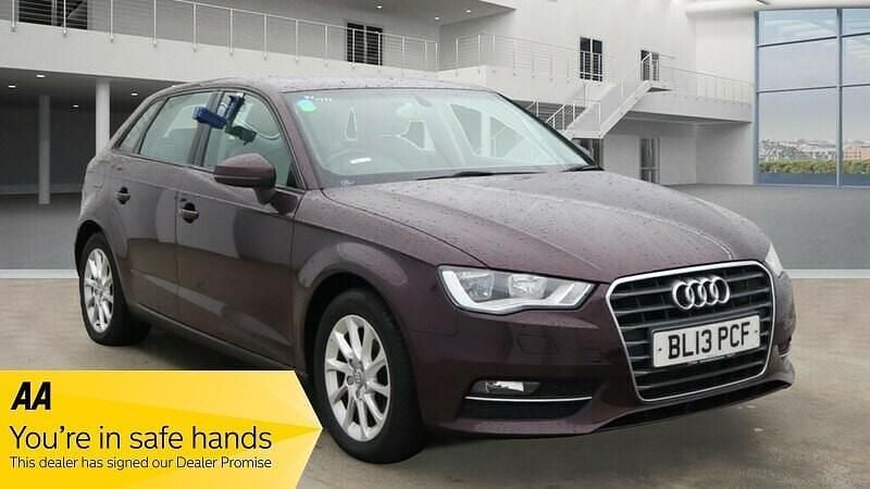 Red Used 2013 Audi A3 Sportback Hatchback | £4,995 (Fair price) - Image 1/3