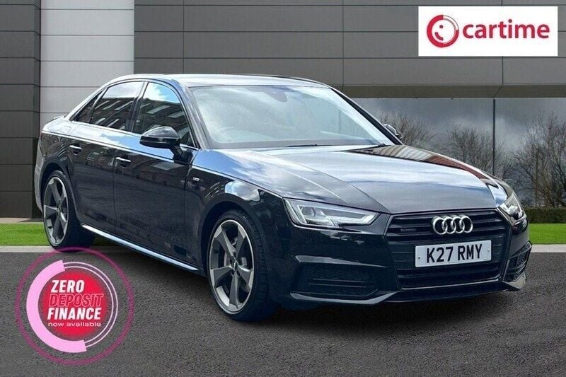 Black Used 2017 Audi A4 Black Edition Sedan | £13,990 (Fair price) - Image 1/3