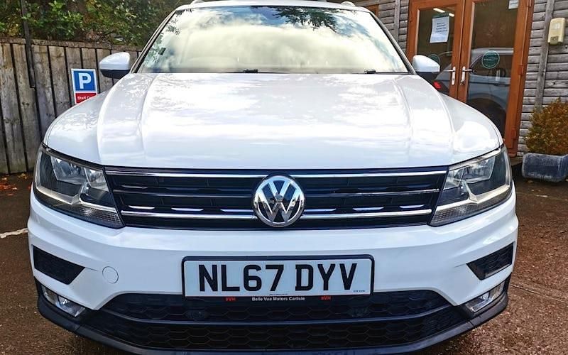 Używany VW Tiguan SE 150 KM (110 kW) 2017 Biały SUV