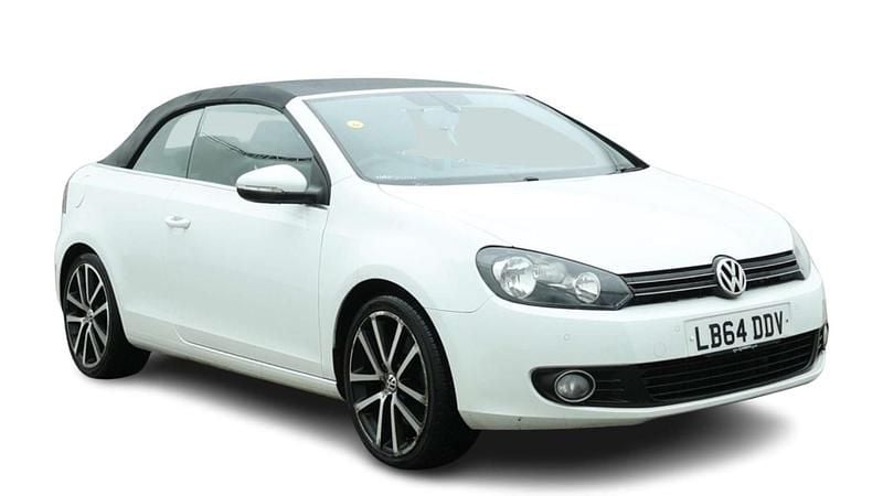 Used VW Golf Cabriolet GT 140 HP (102 kW) 2015 White Cabriolet