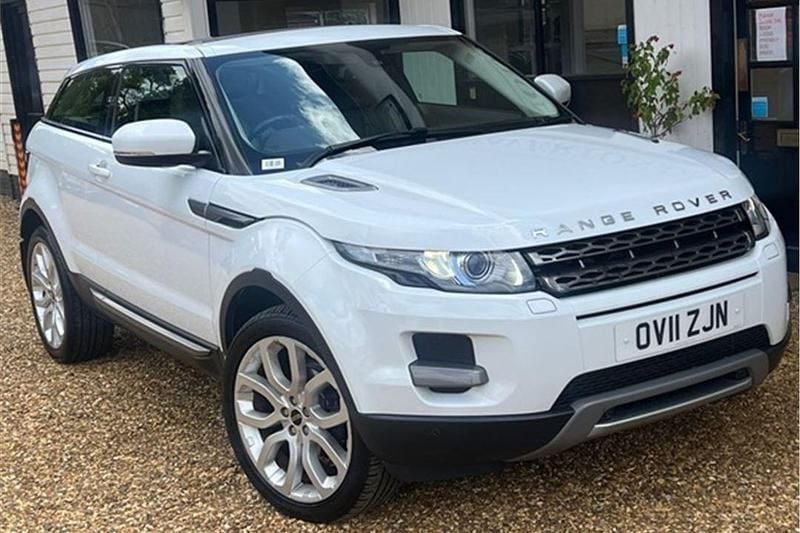 White Used 2011 Land Rover Range Rover evoque Pure Coupe | £6,499 (Good price) - Image 1/4