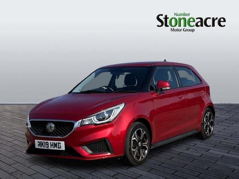 Used MG MG3 Excite 106 HP (77 kW) 2019 Red Hatchback