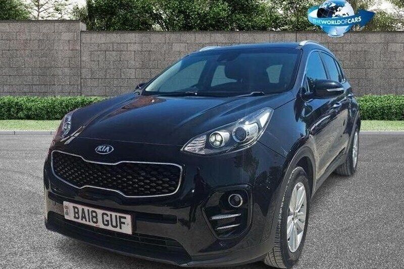 Black Used 2018 Kia Sportage 2 SUV | £10,695 (Good price) - Image 1/1