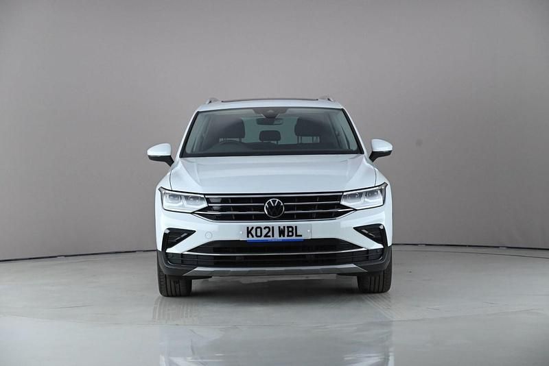 Begagnad VW Tiguan Elegance 2021 Vit SUV