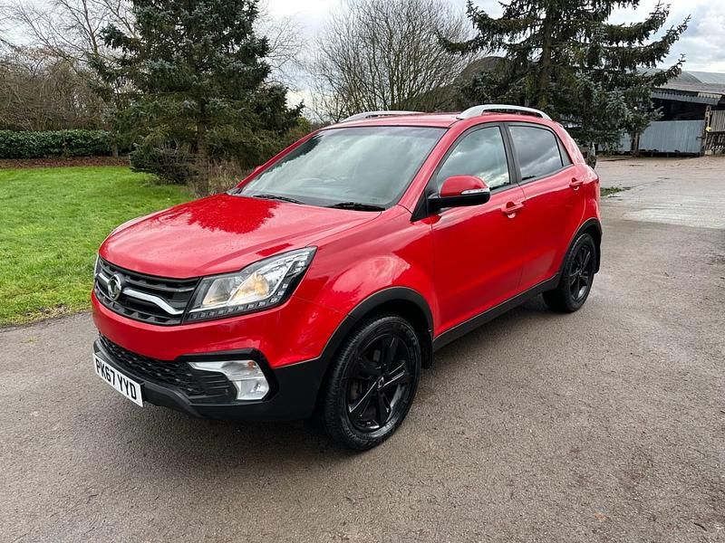 Red Used 2017 Ssangyong Korando Estate | £3,500 (Fair price) - Image 1/4