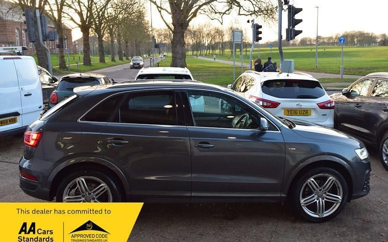 Used Audi Q3 S-line plus 184 HP (135 kW) 2015 Grey SUV