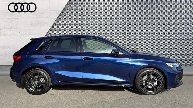 Used Audi A3 e-tron Black Edition 204 HP (150 kW) 2025 Blue Hatchback