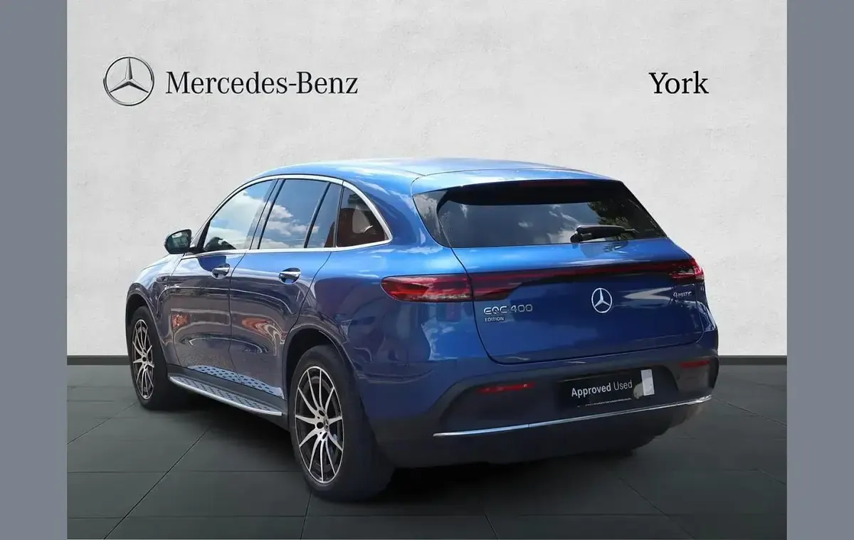 Used Mercedes EQC400 AMG line 300 kW (408 HP) 2023 Blue SUV
