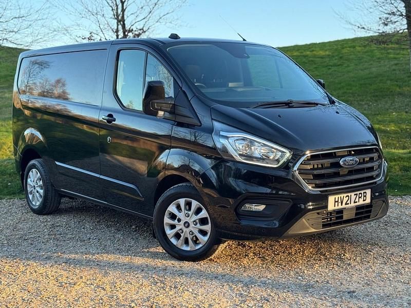 Used Ford Transit Custom Limited 170 HP (125 kW) 2021 Black Van