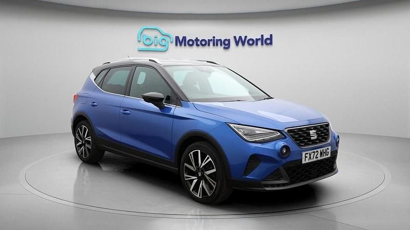 Used Seat Arona FR 110 HP (80 kW) 2022 Blue SUV