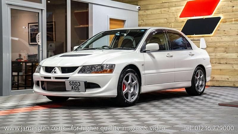 Used Mitsubishi Lancer 276 HP (202 kW) 2003 White Sedan