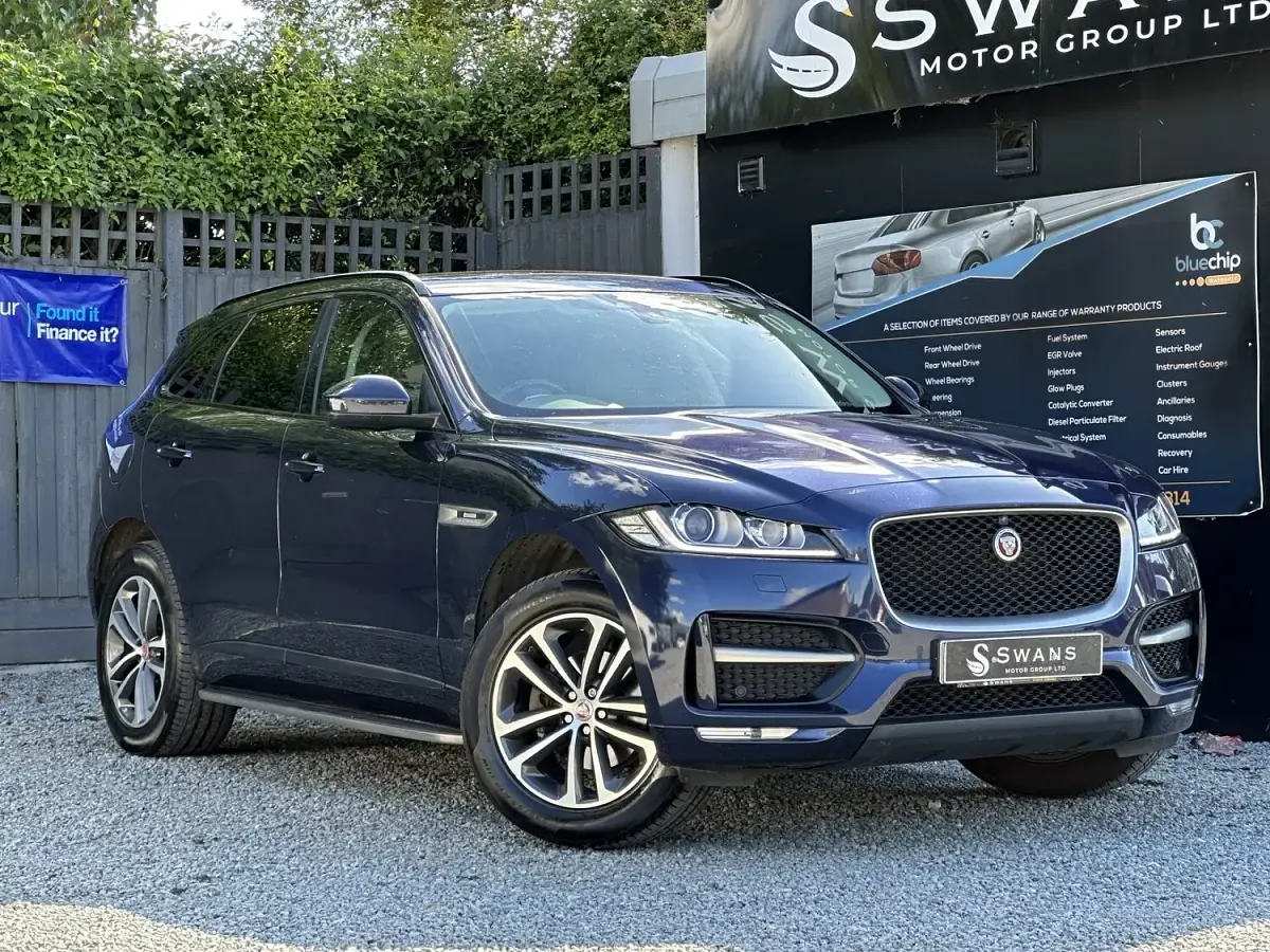 Used Jaguar F-Pace R-Sport 180 HP (132 kW) 2017 Blue SUV