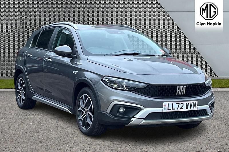 Grey Used 2022 Fiat Tipo Cross Hatchback | £14,382 (Fair price) - Image 1/4