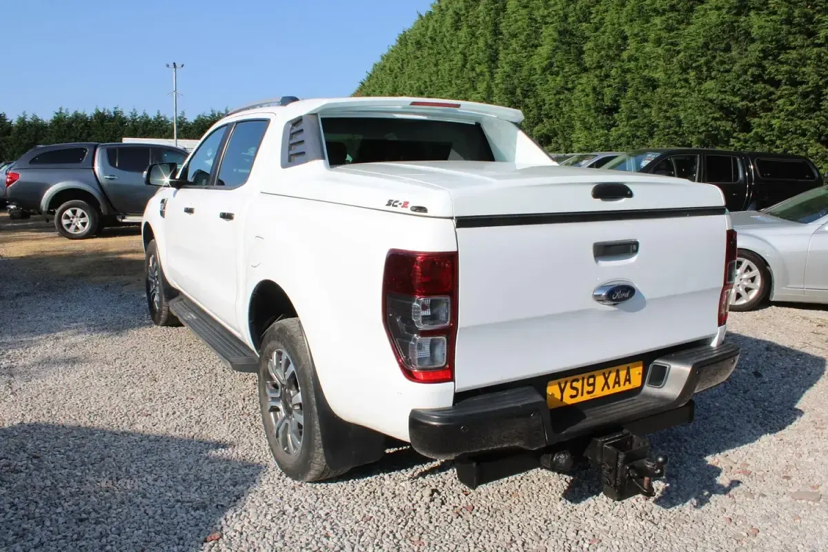 Used Ford Ranger Wildtrack 200 HP (147 kW) 2019 White Pickup