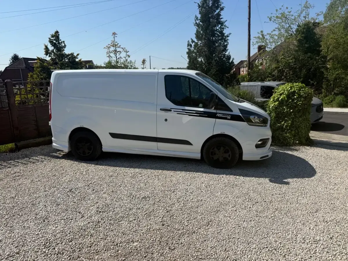 Begagnad Ford Transit Custom 2018 Vit