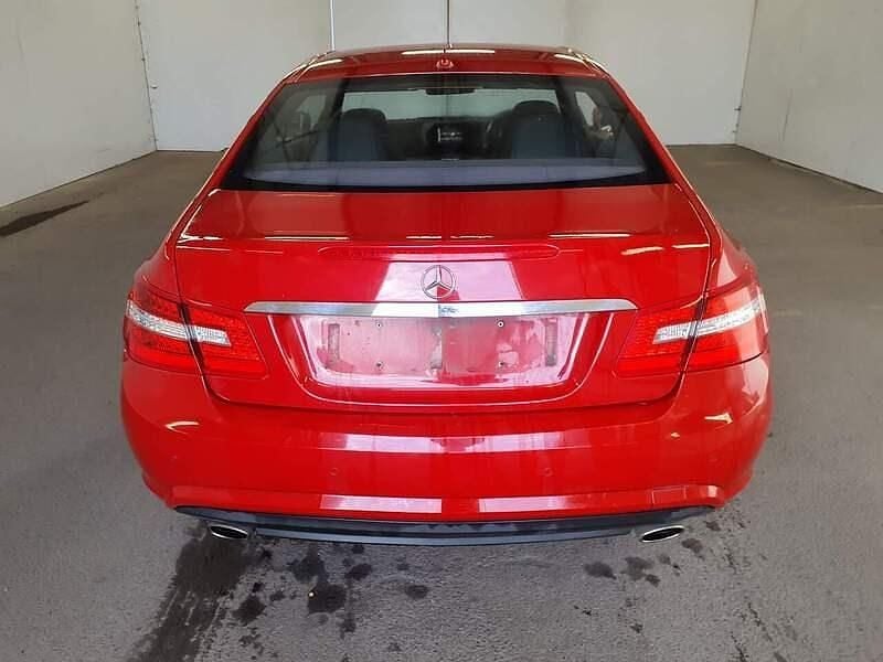 Used Mercedes E350 2010 Red Coupe