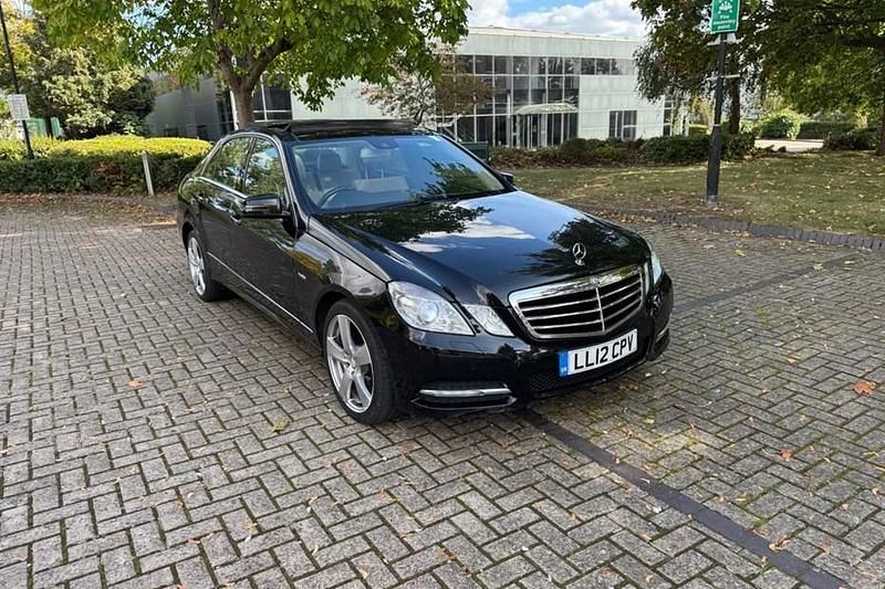 Black Used 2012 Mercedes E250 Avantgarde Sedan | £7,295 (Fair price) - Image 1/1