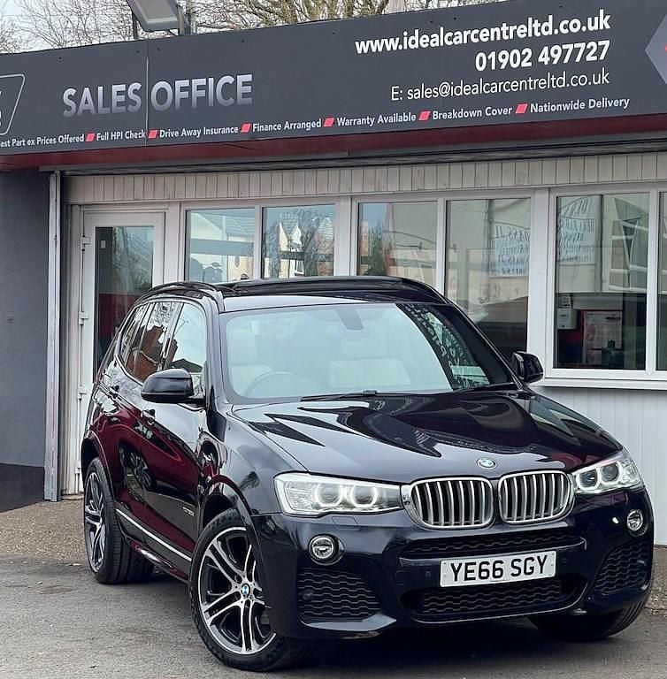 Used BMW X3 M Sport 258 HP (189 kW) 2016 Black SUV