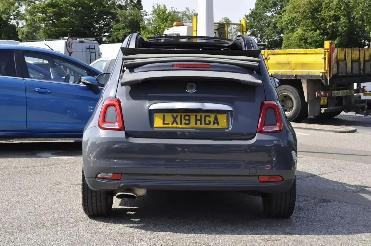 Used Fiat 500C Rockstar 2019 Grey Cabriolet