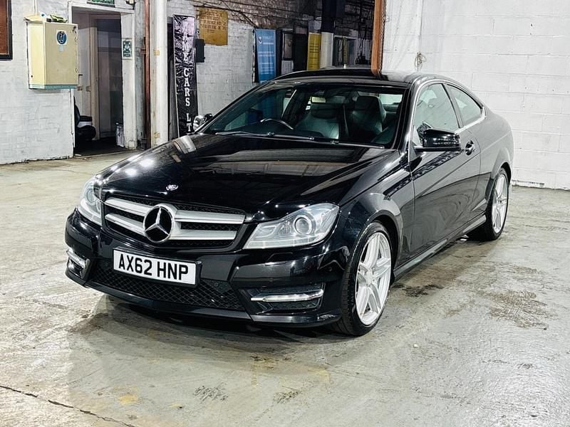 Used Mercedes C180 AMG 2012 Black Coupe