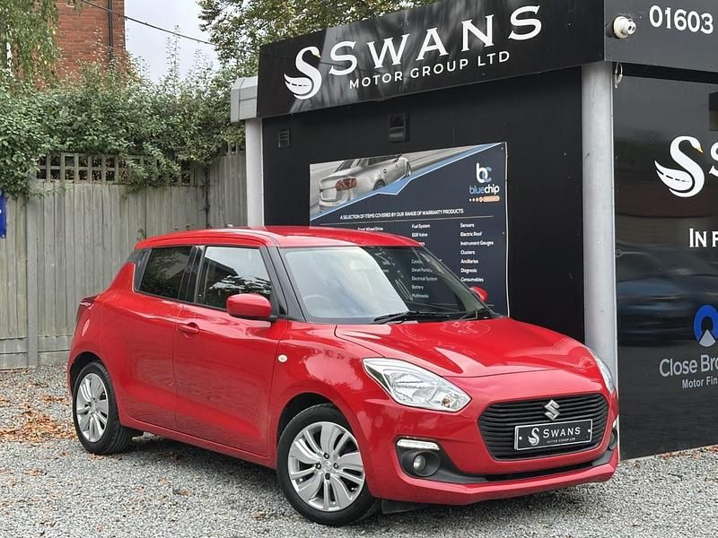 Red Used 2017 Suzuki Swift SZ-T Hatchback | £5,995 (A bit pricey) - Image 1/3