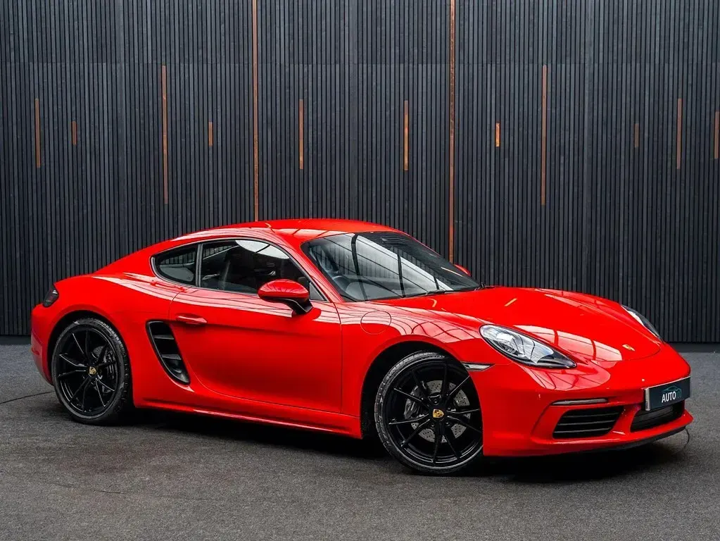 Used Porsche 718 Cayman 2016 Red Coupe