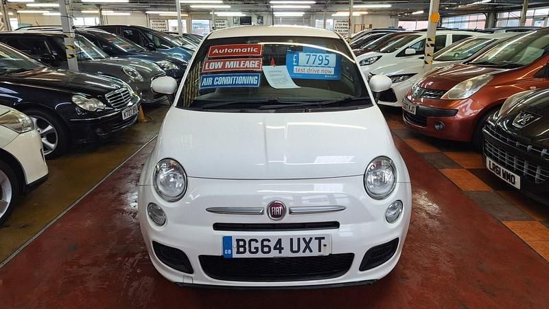 Used Fiat 500 S 69 HP (50 kW) 2014 White Hatchback