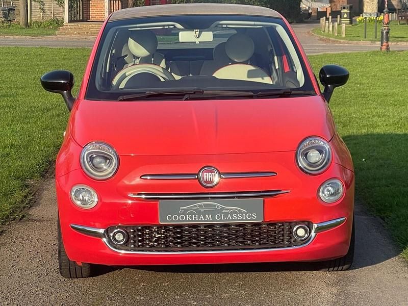 Used Fiat 500C Lounge 85 HP (62 kW) 2016 Orange Cabriolet