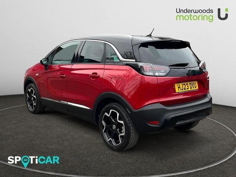 Used Vauxhall Crossland Ultimate 108 HP (79 kW) 2023 Red SUV