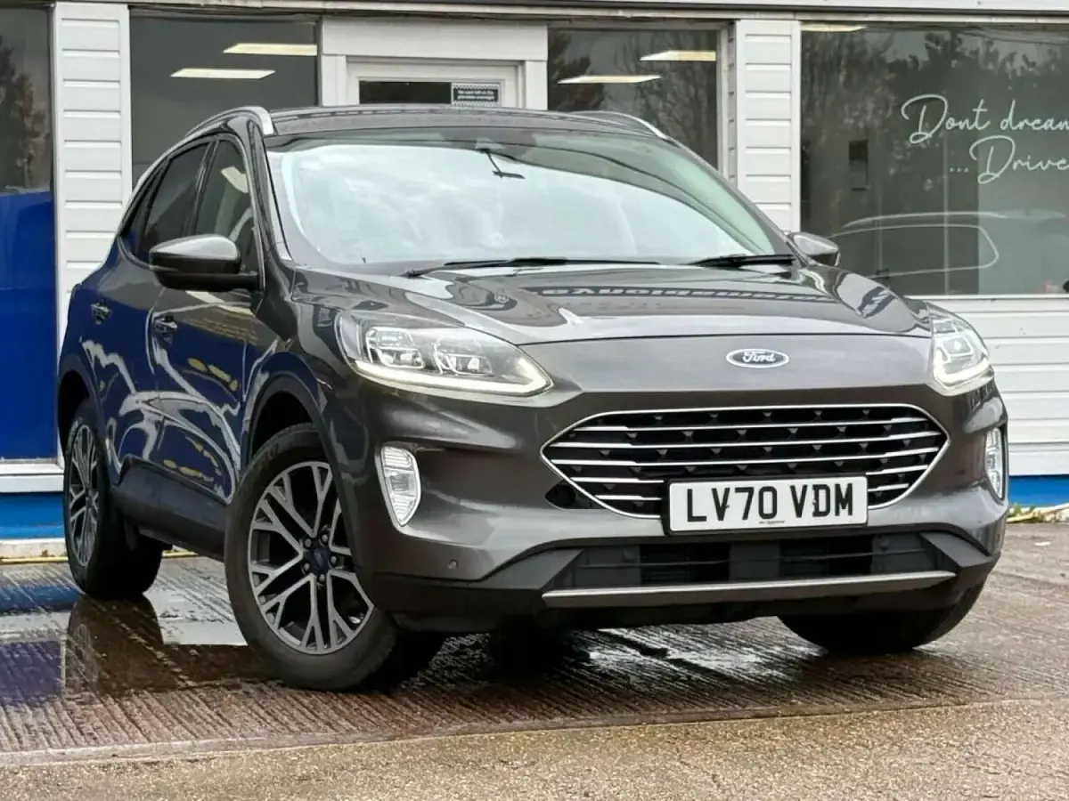 Used Ford Kuga Titanium 120 HP (88 kW) 2021 Grey SUV