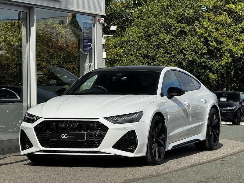 White Used 2021 Audi RS7 Hatchback | £58,980 (Good price) - Image 1/3