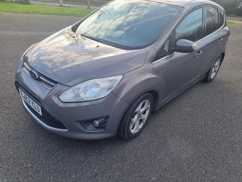 Used Ford C-MAX Zetec 125 HP (91 kW) 2012 Brown MPV