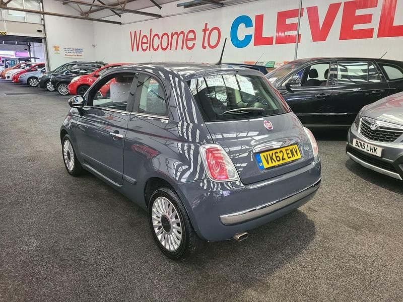 Used Fiat 500 Lounge 69 HP (50 kW) 2012 Grey Hatchback