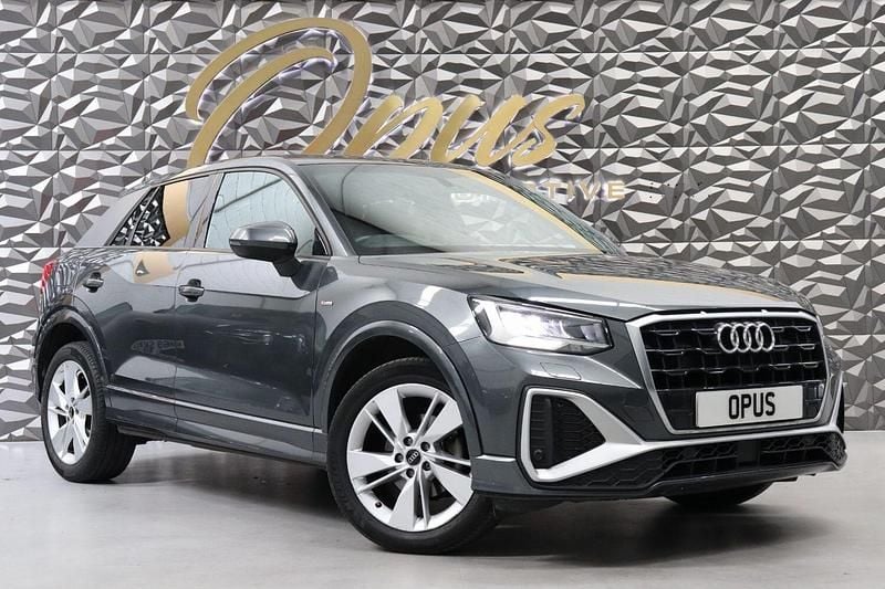 Grey Used 2021 Audi Q2 S-Line SUV | £13,995 (Super price) - Image 1/4