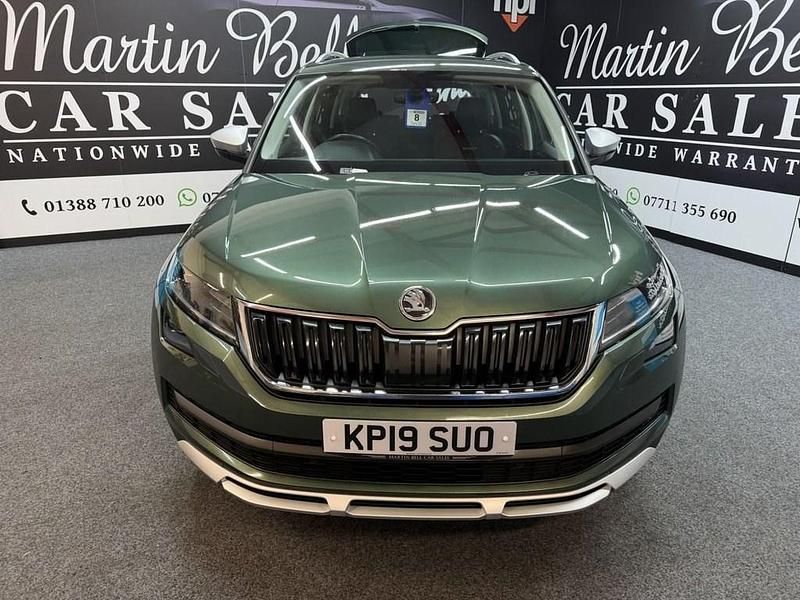 Used Skoda Kodiaq Scout 4x4 2019 Green SUV