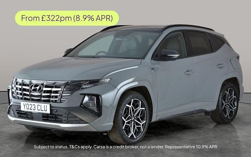 Grey Used 2023 Hyundai Tucson N Line SUV | £22,543 (Fair price) - Image 1/1