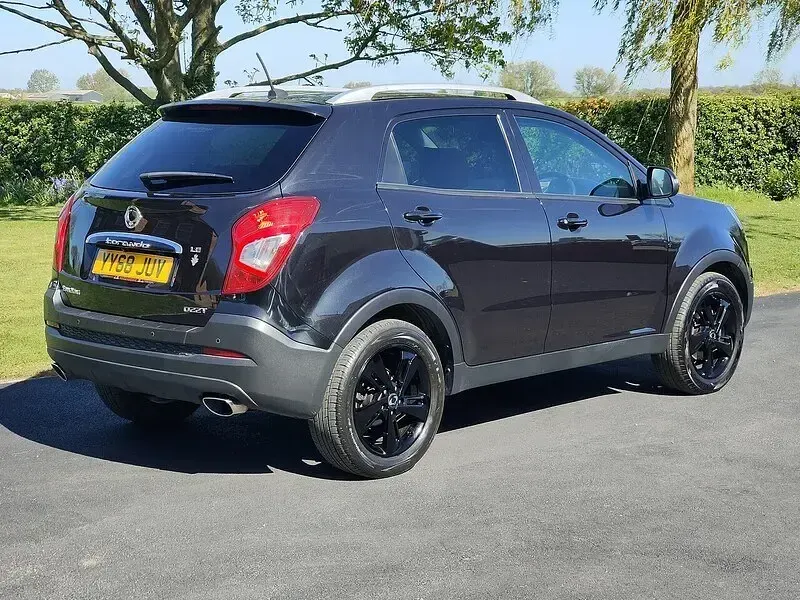 Used SsangYong Korando 178 HP (130 kW) 2018 Black SUV