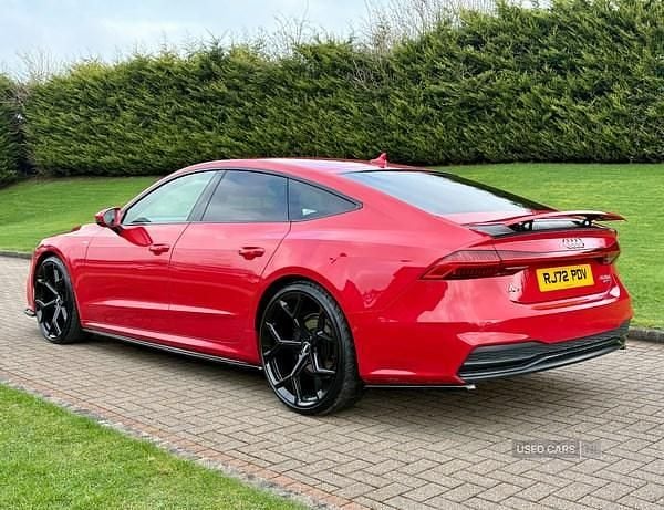 Used Audi A7 S-Line 2023 Red Sedan