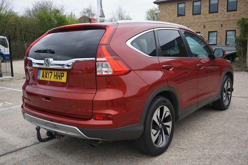 Begagnad Honda CR-V EX 2017 Röd SUV
