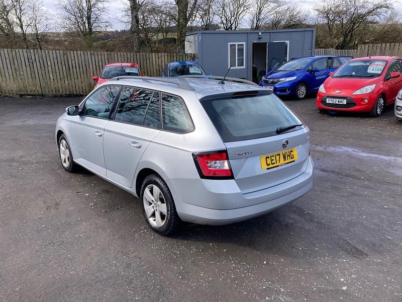 Used Skoda Fabia SE 2017 Silver Estate