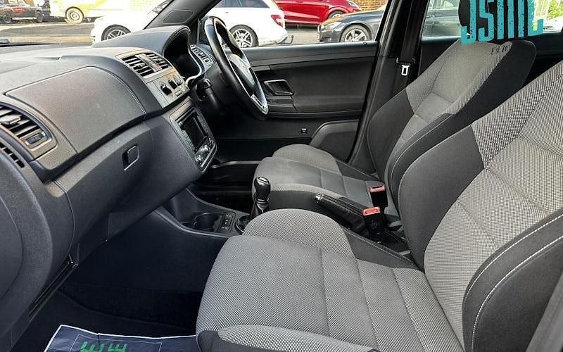 Used Skoda Fabia 105 HP (77 kW) 2014 Black Hatchback