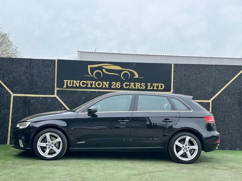 Used Audi A3 Sport 190 HP (139 kW) 2017 Black Hatchback