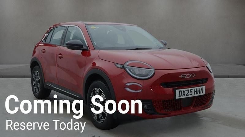 Red Used 2025 Fiat 600 S Hatchback | £18,099 (Fair price) - Image 1/2