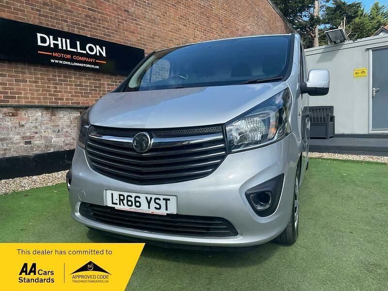 Silver Used 2017 Vauxhall Vivaro Sportive Van | £7,995 (Good price) - Image 1/4