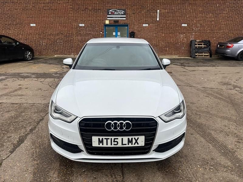 Used Audi A3 S-Line 2015 White Hatchback